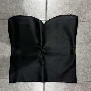 ZARA KNIT BUSTIER TOP XL